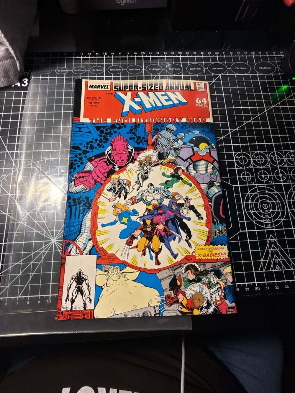 Marvel The X-Men Annual #12 The Evolutionary War 1988 Comic Book